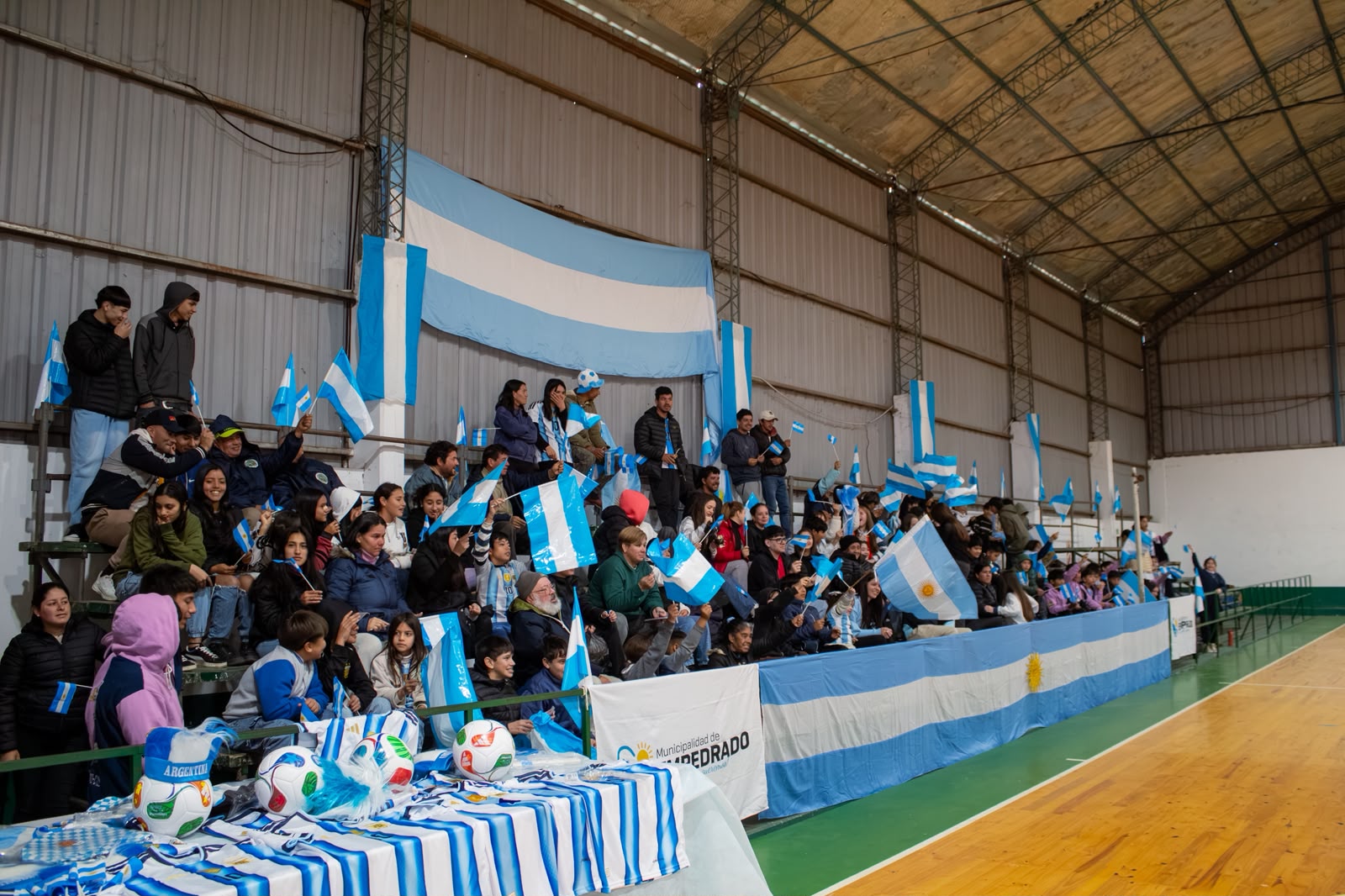 Transmisión del partido Argentina vs Austria en el Polideportivo Municipal