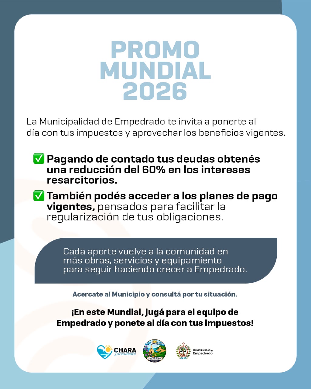 Ponete al día con tus impuestos